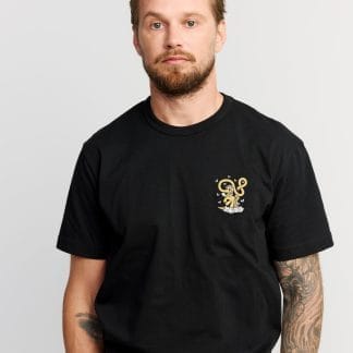 Makia Line T-Shirt - Miehet - Musta