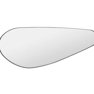 M&M Britta pisara peili 70x170 cm musta
