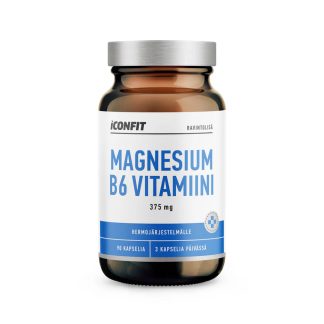 ICONFIT Magnesium & B6-Vitamiini 90 kaps 90 kaps