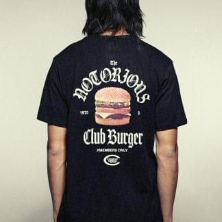 Makia Club Burger t-paita - Miehet - Musta