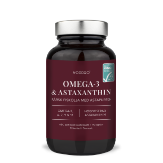 Nordbo Omega-3 & Astaxanthin 90 kaps 90 kaps
