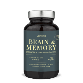 Nordbo Brain & Memory Magnesium 90 kaps 90 kaps