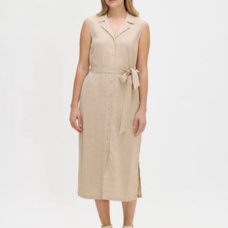 Nanso LIN pellavamekko - beige