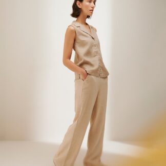 Nanso LIN pellavatoppi - beige