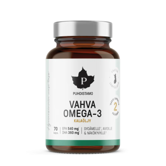 Puhdistamo Vahva Omega-3 kaps