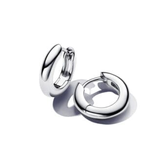 Pandora Essence Round rengaskorvakorut, hopea, 293320C00