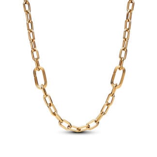 Pandora ME Small-Link Chain kaulakoru, keltakullattu, 369685C00-50