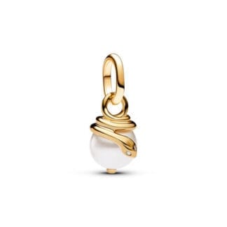 Pandora ME Snake Pearlescent Mini hela, keltakullattu, 763375C01