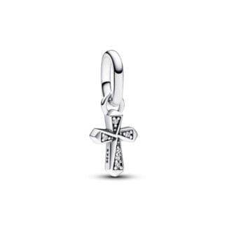 Pandora ME Sparkling Cross Mini hela, hopea, 793044C01