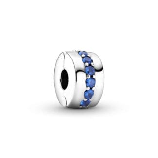 Pandora Moments Blue Sparkle lukkopala, hopea, 791972C01
