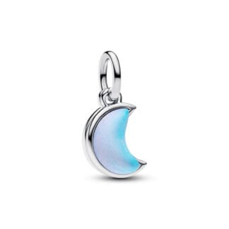 Pandora Moments Crescent Moon Double hela, hopea, 794272C01