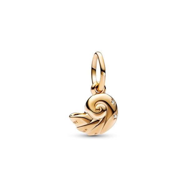 Pandora Moments Disney The Little Mermaid Enchanted Shell hela, keltakullattu, 762685C01