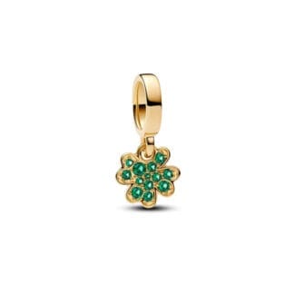 Pandora Moments Four Leaf Clover hela, keltakullattu, 762751C01