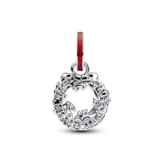 Pandora Moments Holiday Wreath Double hela, hopea, 794238C01
