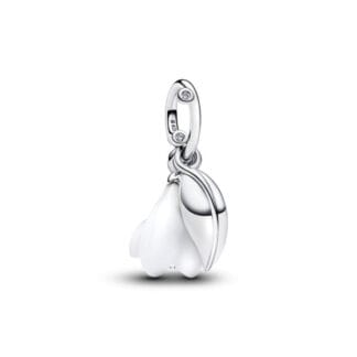 Pandora Moments Snowdrop Flower hela, hopea, 794239C01