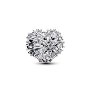 Pandora Moments Sparkling Heart hela, hopea, 794240C01