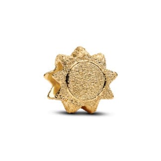 Pandora Moments Textured Sun mini hela, keltakullattu, 764052C00