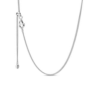 Pandora Moments panssariketju, hopea, 398283-60