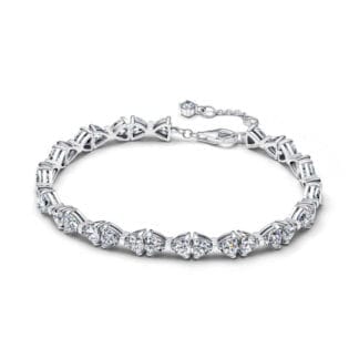 Pandora Timeless Bow Chain rannekoru, hopea, 594262C01