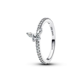 Pandora Timeless Sparkling Butterfly sormus, hopea, 194269C03