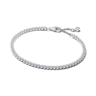 Pandora Timeless Sparkling Tennis rannekoru, hopea, 593927C01