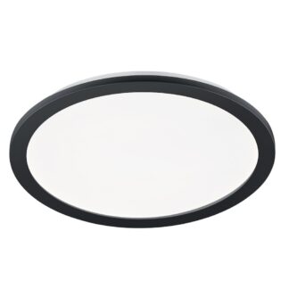 Trio Camillus LED plafondi/seinävalaisin Ø40 cm musta