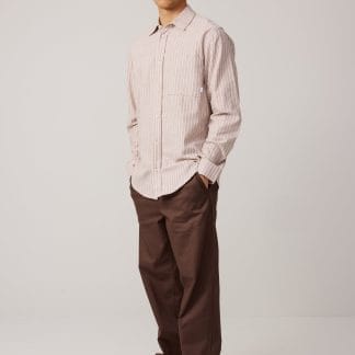 Makia Solheim Shirt - Miehet - Beige