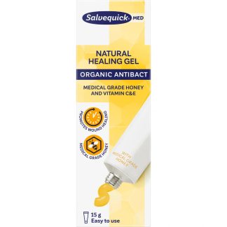 Salvequick MED Natural Healing Gel hunajageeli 15 g 15 g
