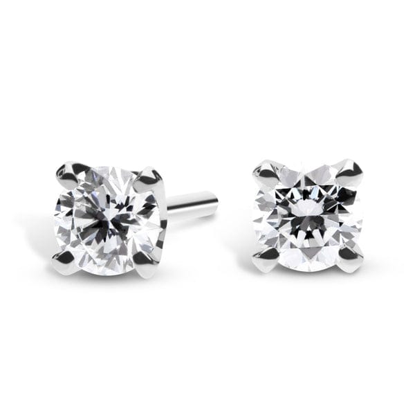 Silván Solitaire timanttikorvakorut 0,40ct, valkokultaa, timanttikorut