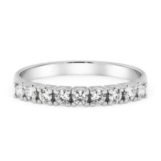 Silván Majlis timanttisormus 0,18ct, valkokultaa, vihkisormukset
