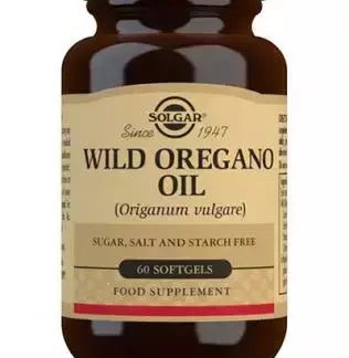 Solgar Oreganoöljy (Wild Oregano Oil) 60 softg 60 kaps