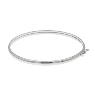 Stelle rannerengas 3,8mm, hopeaa