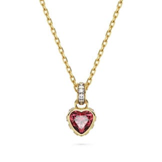 Swarovski Chroma riipus keltakullanväri ja punainen kristalli, 5648750