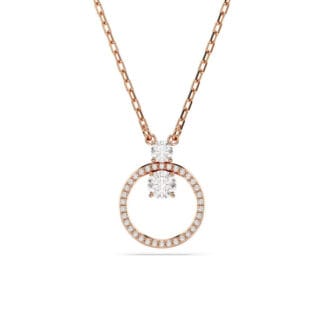 Swarovski Constella riipus, ruusukullanväri ja kirkkaat kristallit 5692266