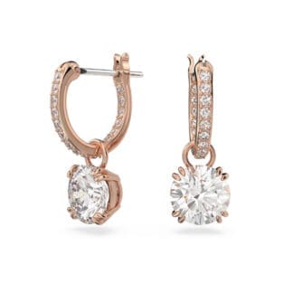 Swarovski Constella korvakorut, ruusukullan väri
