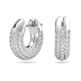 Swarovski Dextera rengaskorvakorut, koko S, vaalea