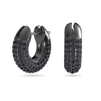 Swarovski Dextera rengaskorvakorut, koko S, musta