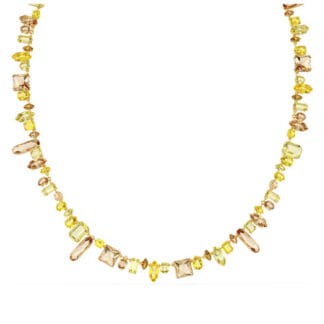 Swarovski Gema kaulakoru, keltakullanväri ja keltaiset kristallit, 5708709