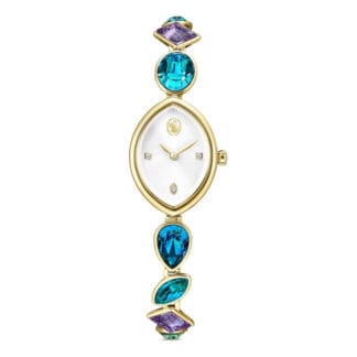 Swarovski Gema rannekello, kullattu, monivärinen kristalliranneke, 5749569