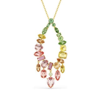 Swarovski Gema riipus, keltakullattu ja eriväriset kristallit, 5741589