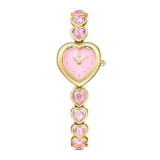 Swarovski Idyllia Heart rannekello, kullattu, sydänkristalliranneke, 5741519