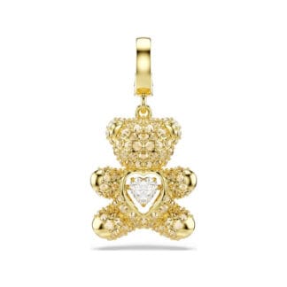 Swarovski Idyllia charm, keltakullattu ja kullansävyiset kristallit, 5743147