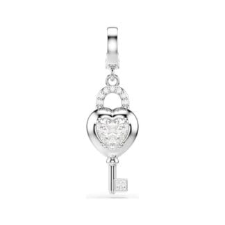 Swarovski Idyllia charm, kirkkaat zirkonit, 5742957