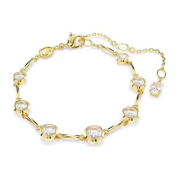 Swarovski Imber Tennis rannekoru, keltakullanväri ja kirkkaat kristallit, 5705465