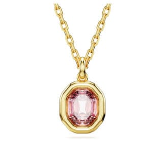 Swarovski Imber riipus, keltakullattu ja vaaleanpunainen kristalli, 5682531