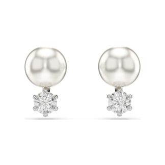 Swarovski Matrix korvakorut, vaalea metalli ja kirkkaat kristallit 5694225