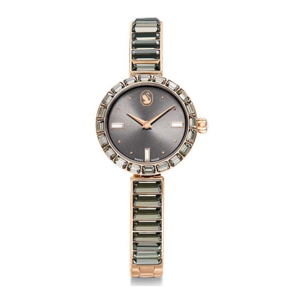 Swarovski Matrix rannekello, ruusukullanvärinen ja harmaat kristallit, 5679887