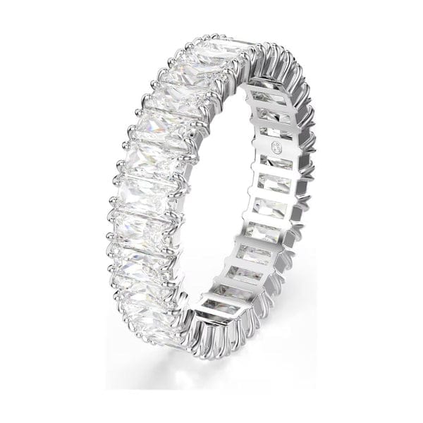 Swarovski Matrix sormus, vaalea ja kirkkaat kristallit