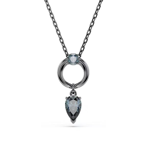 Swarovski Mesmera riipus, tumma metalli ja harmaat kristallit 5732491