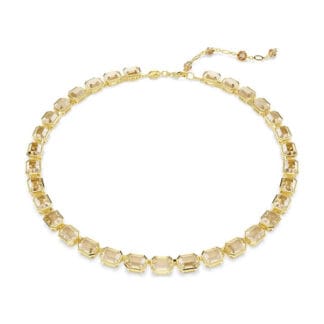 Swarovski Millenia kaulakoru, keltakullanväri ja ruskeat kristallit 5718674